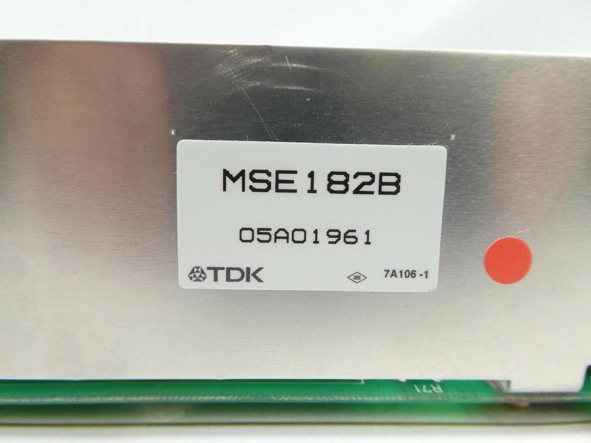 Used TDK MSE182B Power Supply PCB Card 2EA00E182B Nikon 4S001-064 NSR System Working