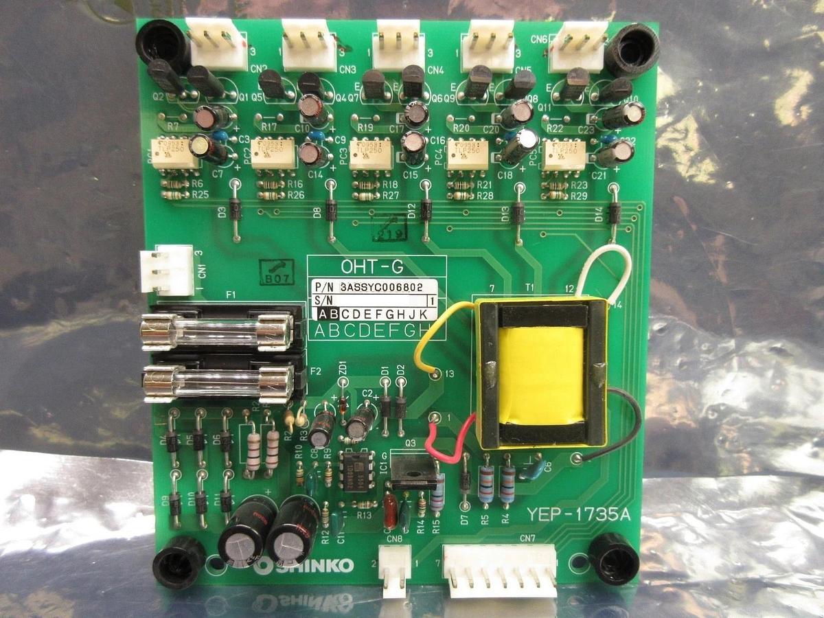 Used Shinko Electric 3ASSYC006802 Interface Board PCB OHT-G YEP-1735A Used Working