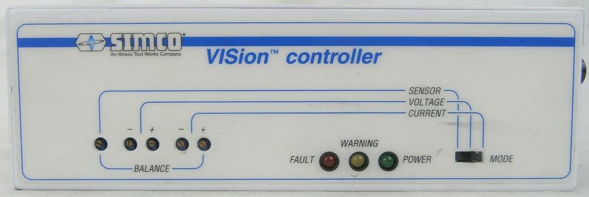 Used Simco 4009180 Ionizing Bar Controller VISion Delta 2100944 Used Working