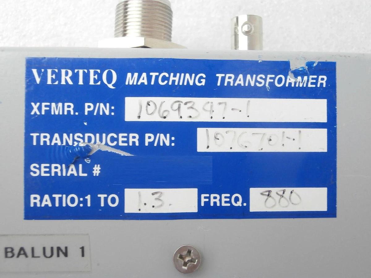 Used Verteq 1069347.3 RF Matching Transformer Various Ratios Reseller Lot of 12 Spare