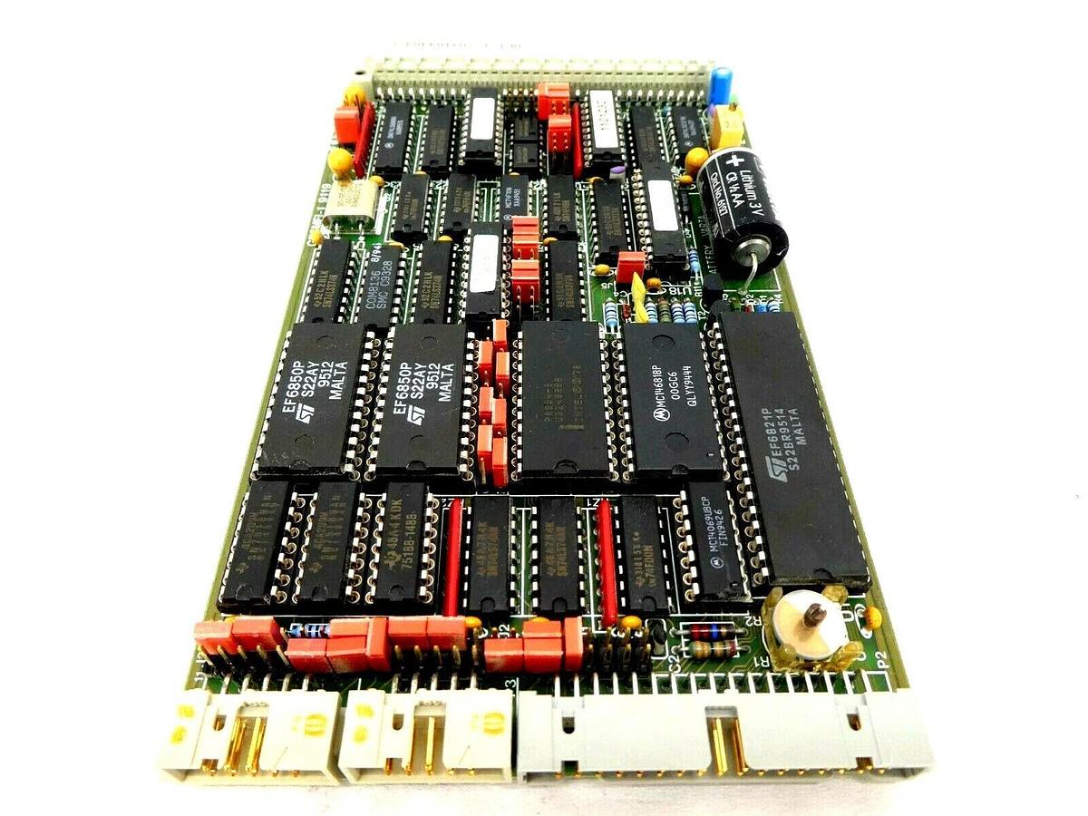 Used Gespac GESMFI-1 9119 PCB Card MFI-1 OnTrak DSS-200 Wafer Scrubber Working Spare