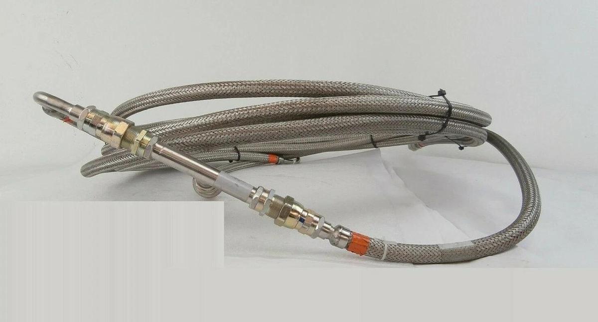 Used CTI-Cryogenics Cryopump CryoLine Set of 3 8043074 8043075 3918059 w/Tee Working