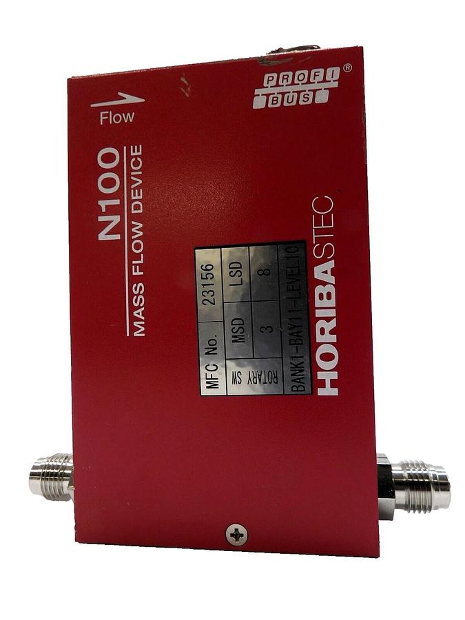 Used Horiba STEC N100 Mass Flow Controller MFC SEC-N126MGR Lot of 16 Working Surplus