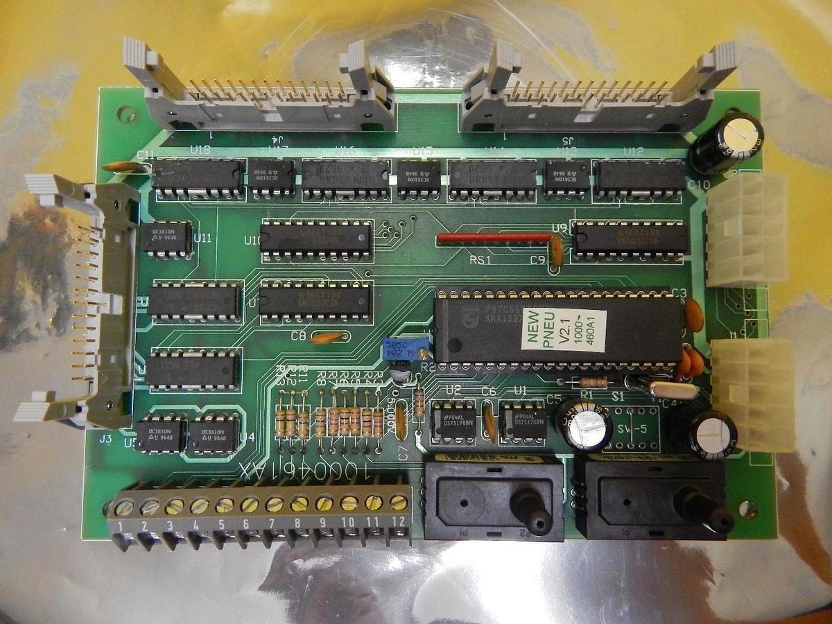 Used SSEC Solid State Equipment 1000461AX Pneumatic Control PCB 1000-462A1 Working