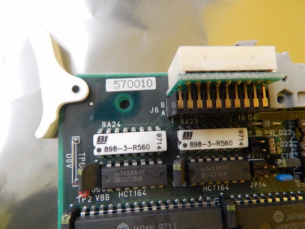 Used Nikon Precision 4S015-063 Processor PCB Card VME NK386SX Working