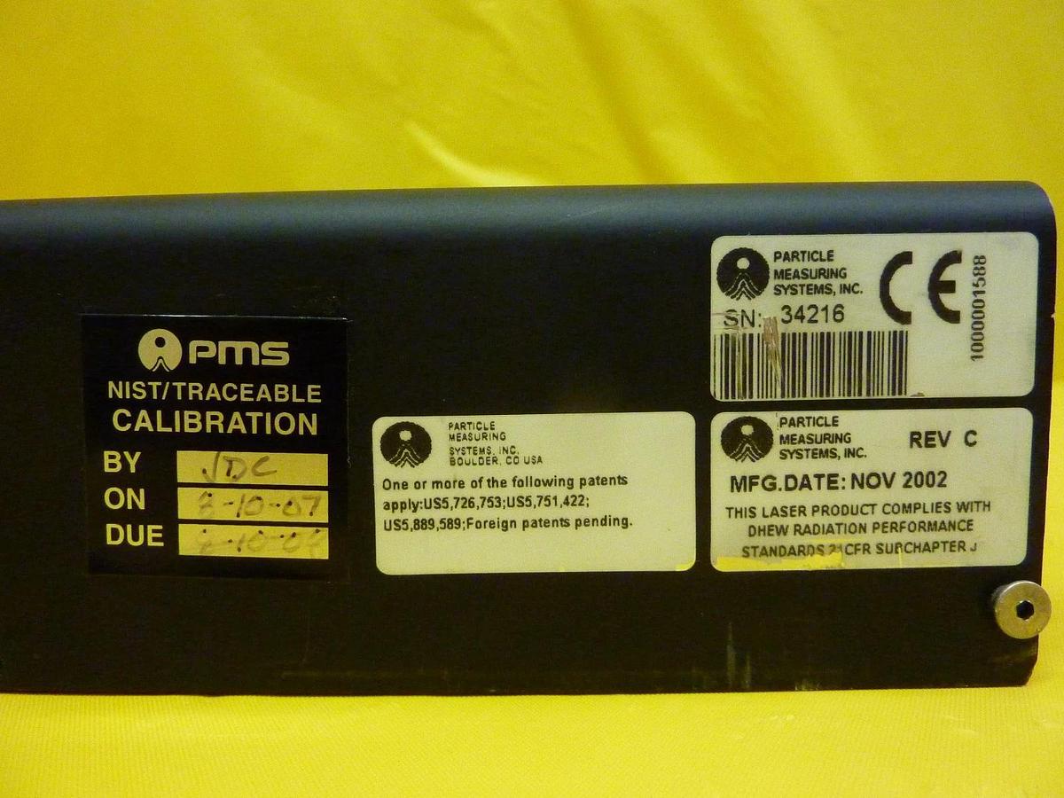 Used Particle Measuring Systems FiberOptic Interface Module FiberVac Used Working