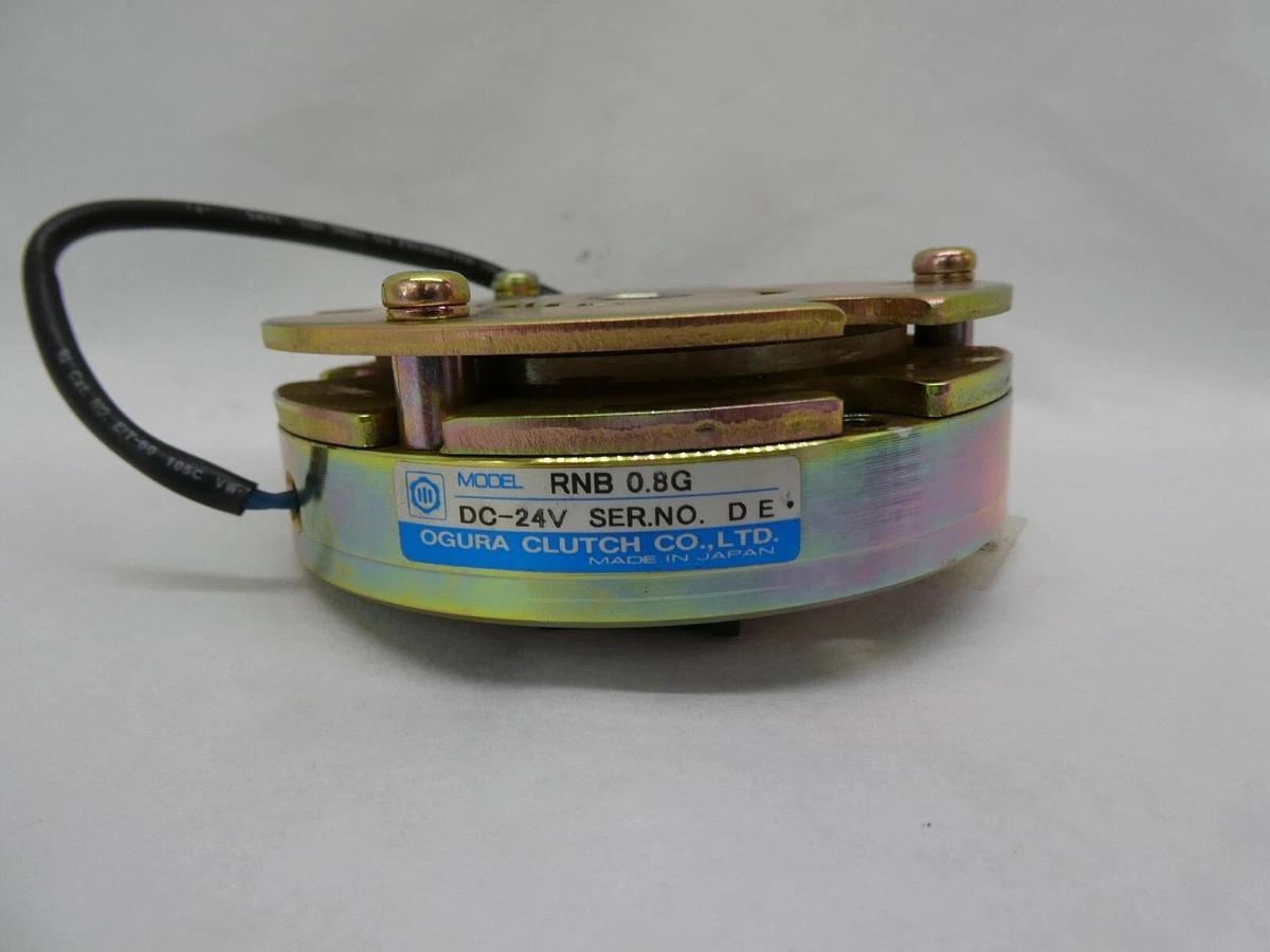 Used Ogura Clutch RNB 0.8G Electromagnetic Spring Applied Brake TEL Lithius Working