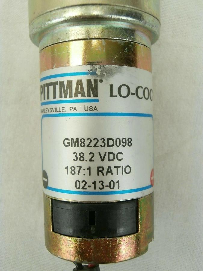 Used Pittman GM8223D098 38.2V Servo Motor LO-COG Reseller Lot of 2 Used Working