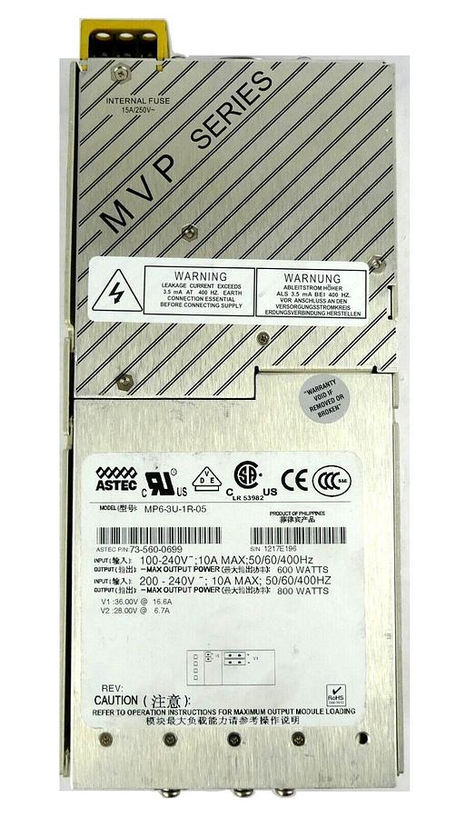Used Astec 73-560-0699 Power Supply Module MP6-3U-1R-05 Working Surplus