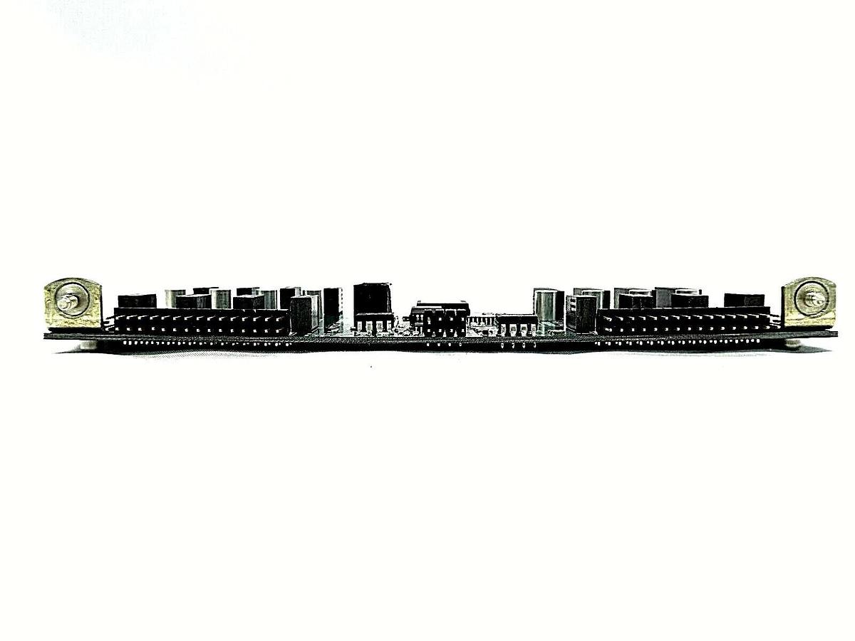 Used Square D 316-2121-003 Analog Motherboard PCB Seriplex AMAT 0660-01506 Working