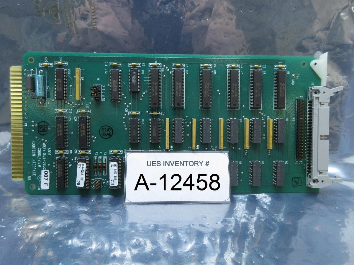 Used SVG Silicon Valley Group 859-0832-007 Interface PCB Card Rev. F 90S Used Working