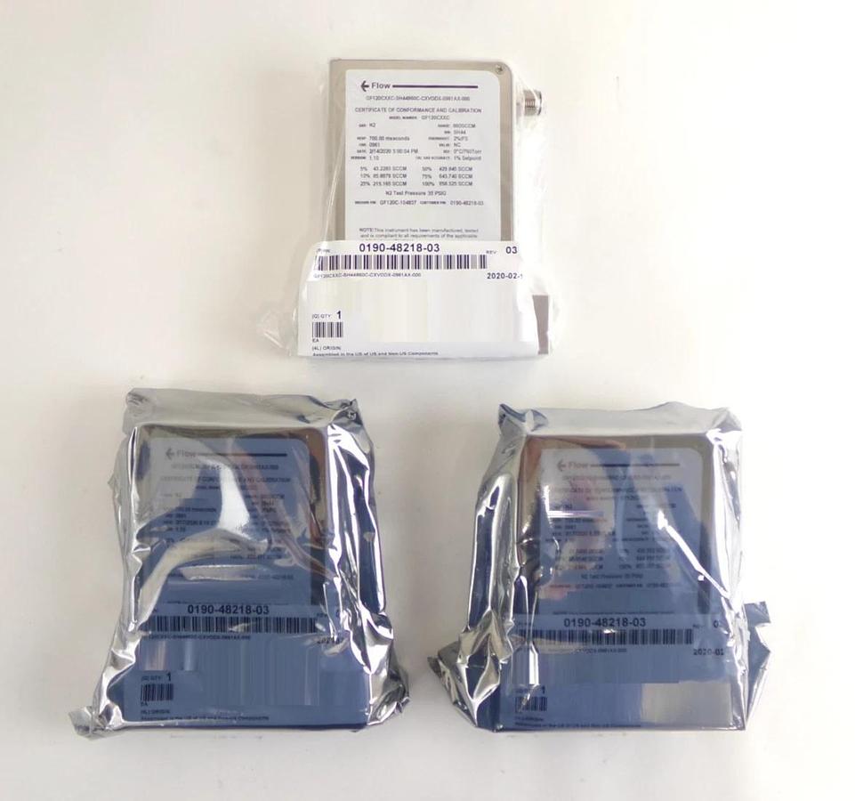 Brooks GF120C-104837 Mass Flow Controller MFC AMAT 0190-48218 Lot of 10 New