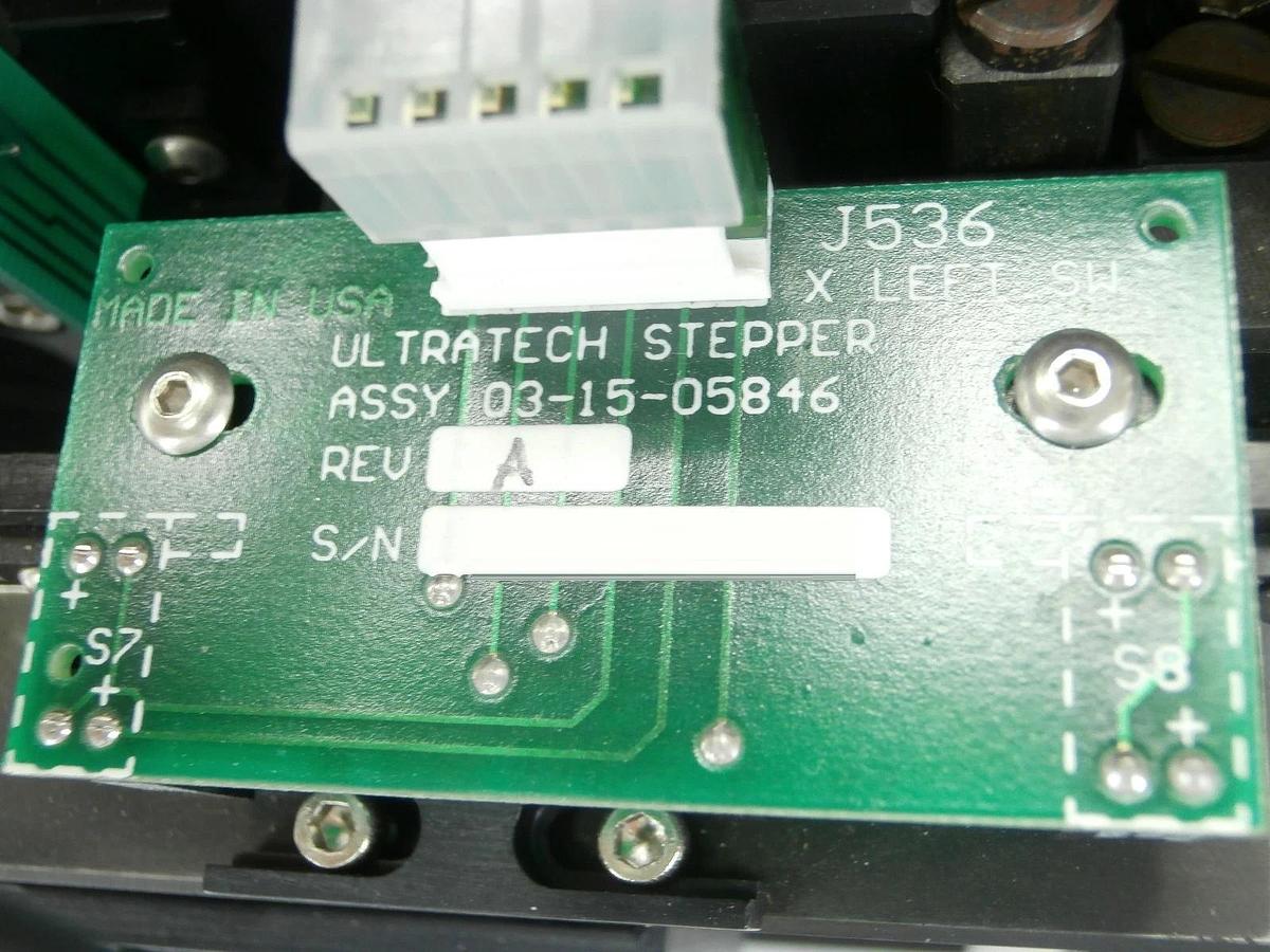 Used Ultratech Stepper 01-17-00006 Photomultiplier Lens Alignment Assembly 4700 Spare