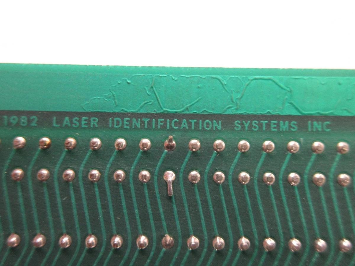 Used Laser Identification Systems 345520 Backplane Board PCB Lumonics LW-CO2 Used