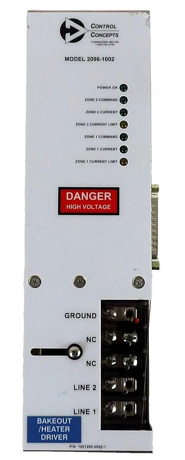 Used Control Concepts 2096-1002 SCR Power Controller AMAT 0190-16825 Working Surplus