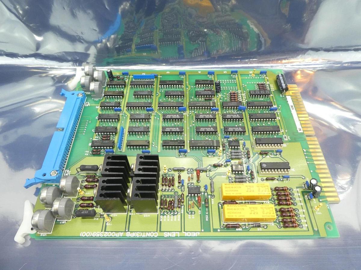 Used JEOL AP002359(00) Lens Control PCB Card LENS CONT(3)PB JSM-6300F SEM Working