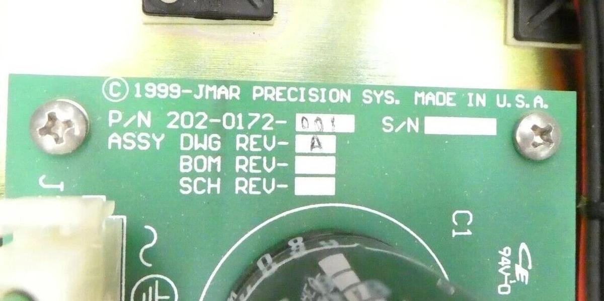 Used J-MAR Precision 300 PMAC Automation Controller Delta Tau 603367-103 Working