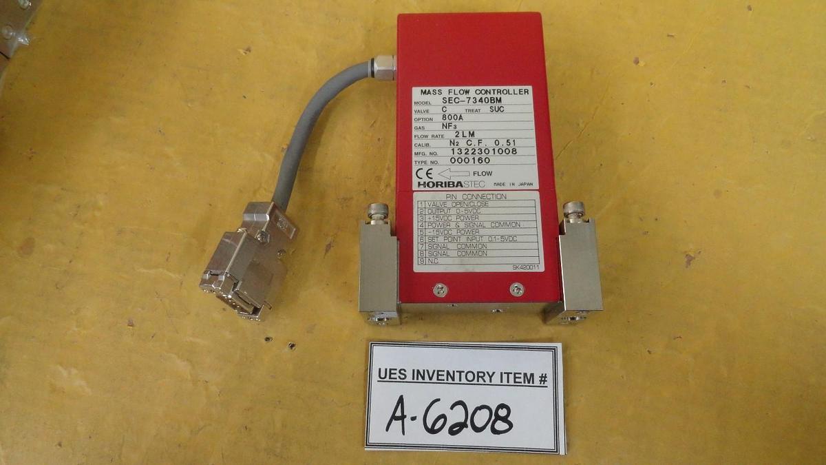 Used Horiba STEC SEC-7340BM Mass Flow Controller SEC-7340 2 SLM NF3 Used
