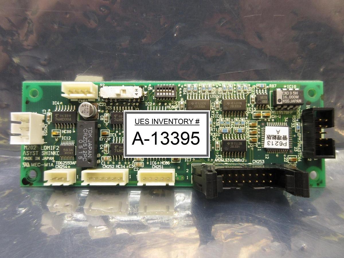 Used Asyst Shinko HASSYC810600 Processor Board PCB LDMIF2 M202 Used Working