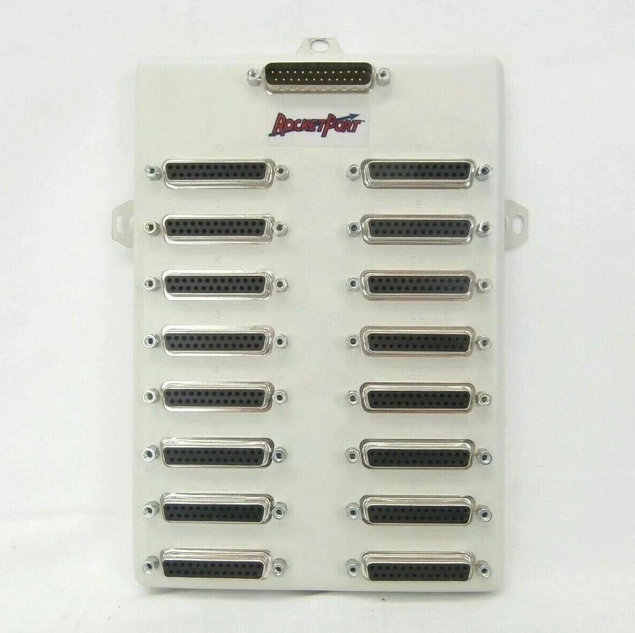 Used Comtrol 94100-2 16-Port RS-232 Interface Module RocketPort Working Spare