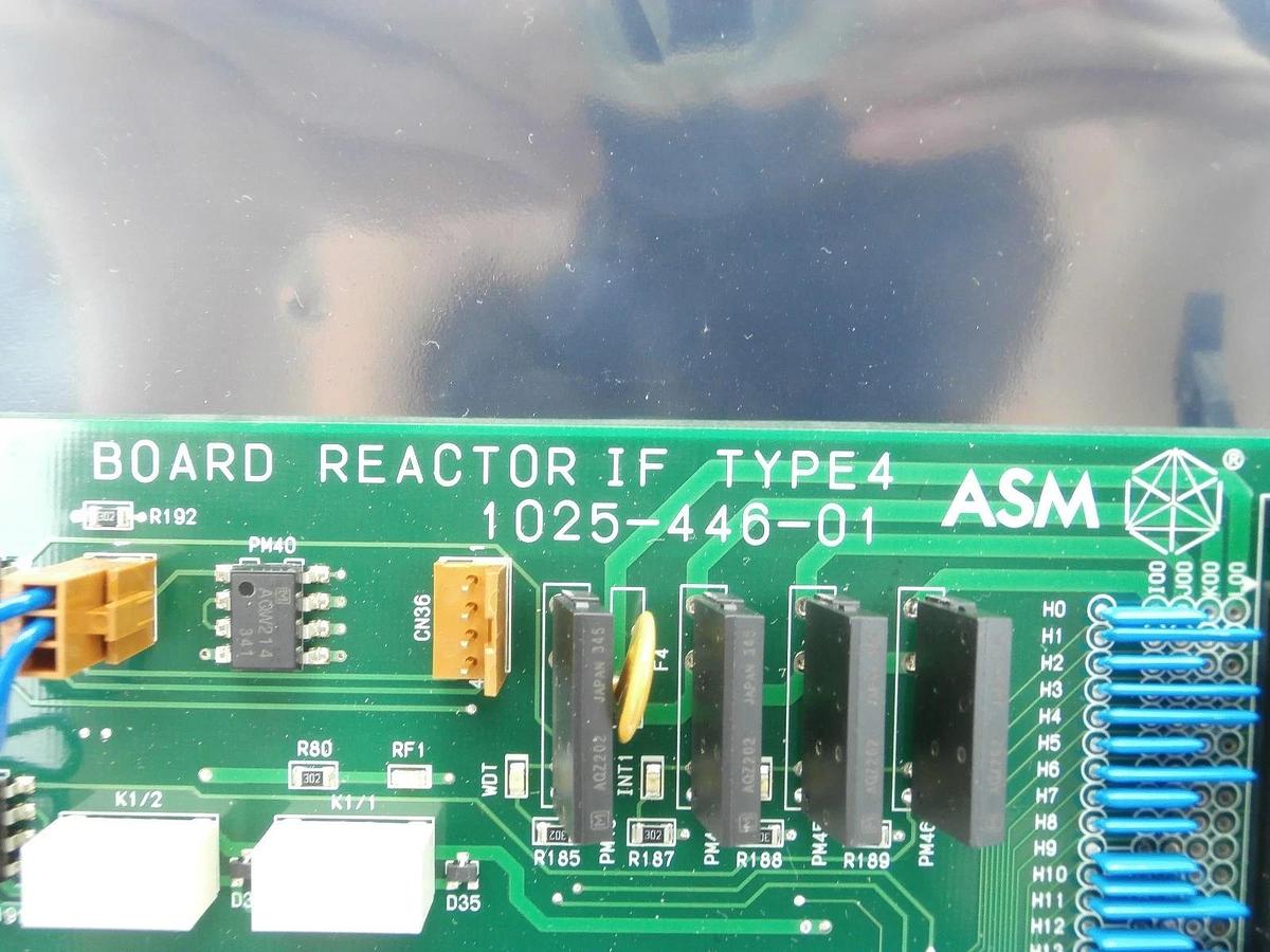 Used ASM Advanced Semiconductor Materials 1025-446-01 Interface Board PCB TYPE4 Used