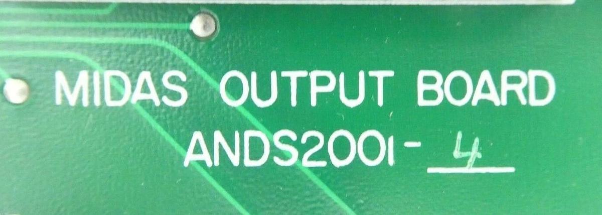 Used Analogic D4-8624 Midas Output Board ANDS2001-4 Varian 10-08624-004 Working Spare