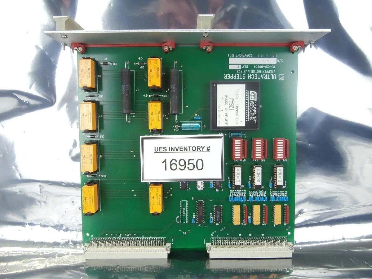 Used Ultratech Stepper 03-20-00954 Stepper Motor MUX Board PCB Card Used Working