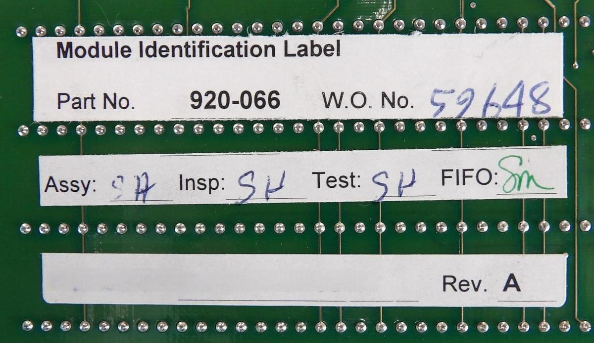 Used Brooks Automation BRD-T5-SLOTO-C VME Controller PCB Card Working Surplus