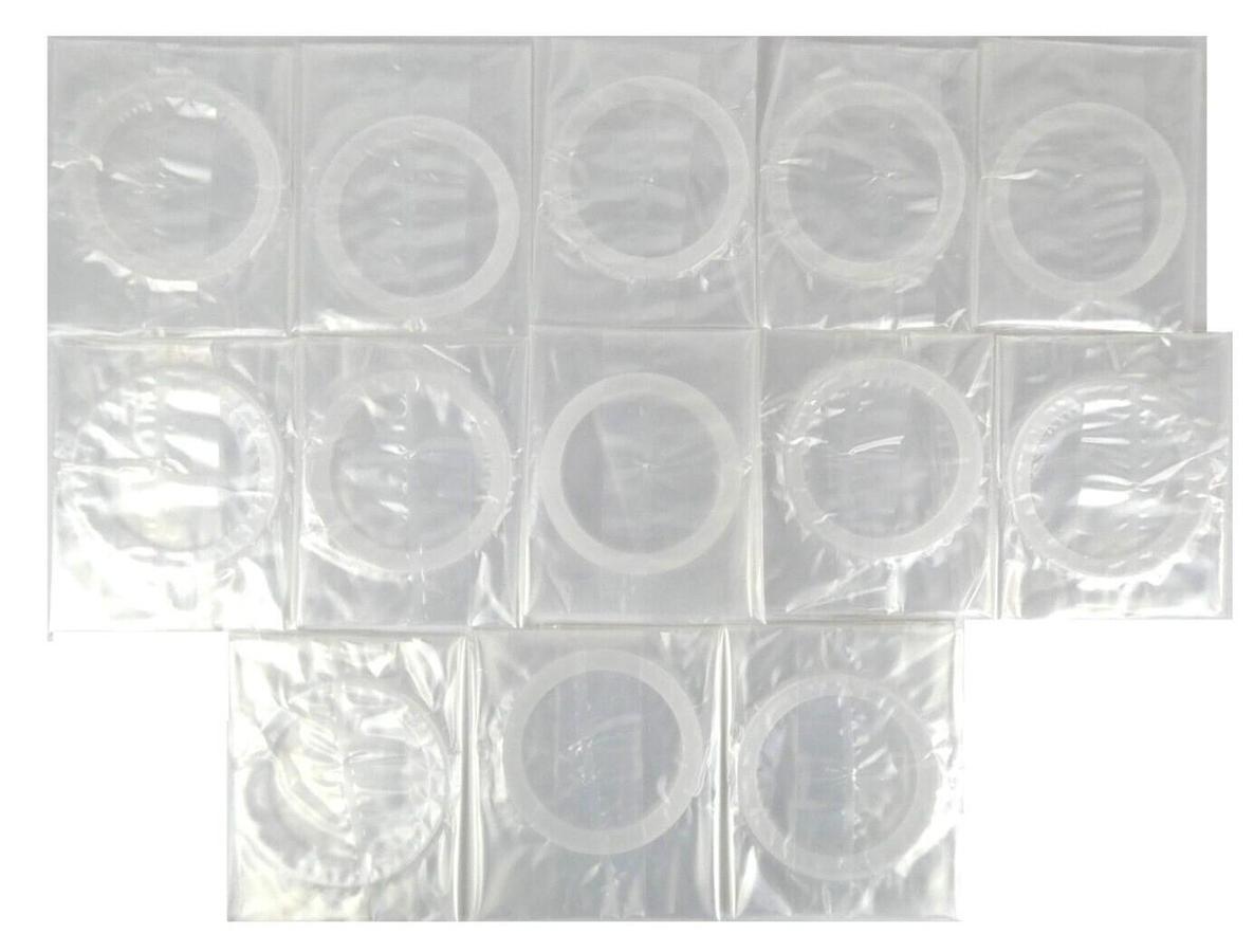 AMAT Applied Materials 0200-09089 100MM Quartz Ring Sputter ET Lot of 13 New