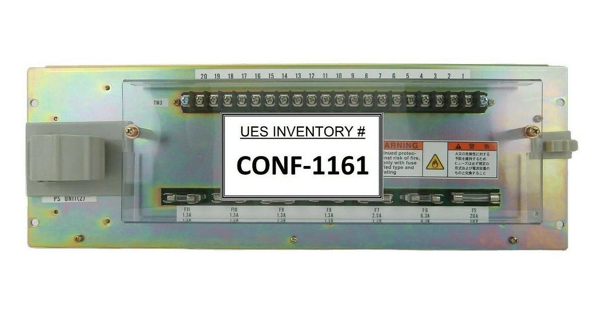 Used JEOL PS UNIT(2) Power Supply Rack JWS-2000 Wafer Defect Review SEM Working Spare