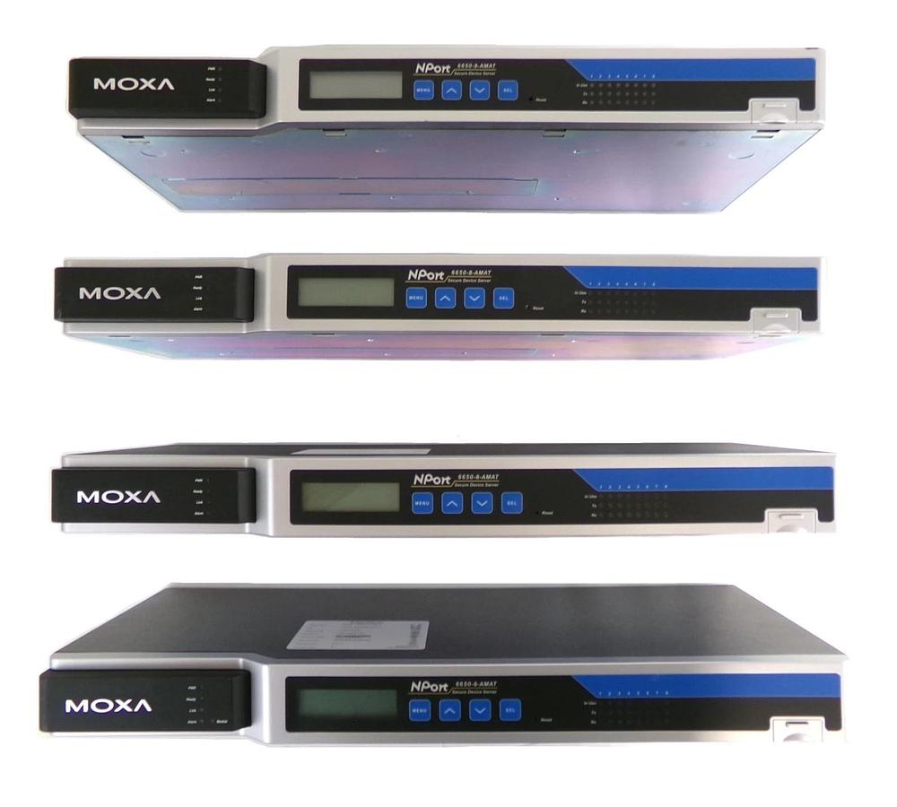 Used Moxa NPort 6650-8-AMAT 16-Port Terminal Server AMAT 0190-38062 Lot of 4 Working