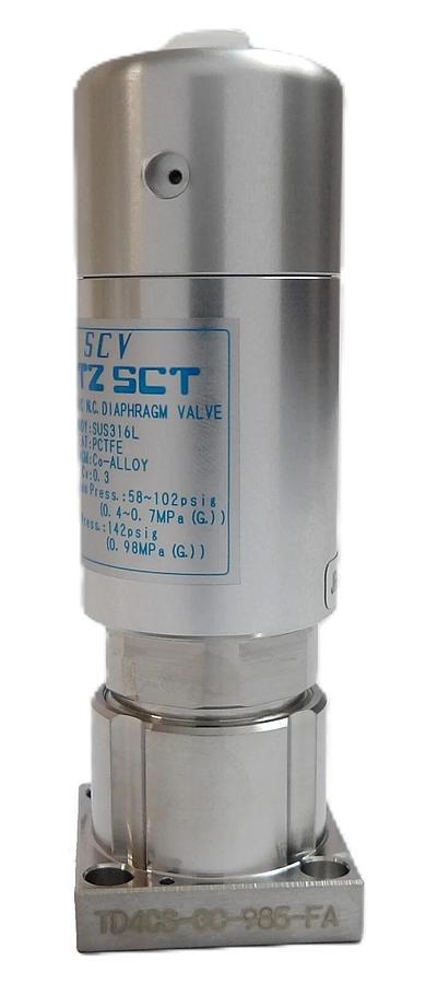 Used Kitz Sct TD4CB-GC-1003-FA-SEP-316LE Diaphragm Valve AMAT 3870-00536 Lot of 7 New