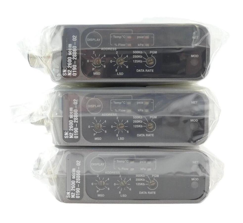 Celerity IFC-125C Mass Flow Controller MFC UNIT 125 AMAT 0190-28860 Lot of 3 New