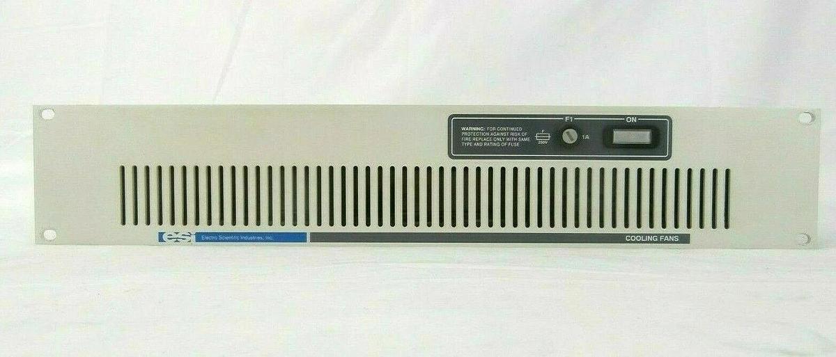 Used ESI Electro Scientific Industries 62486 Cooling Fans Module 9250 Laser Spare