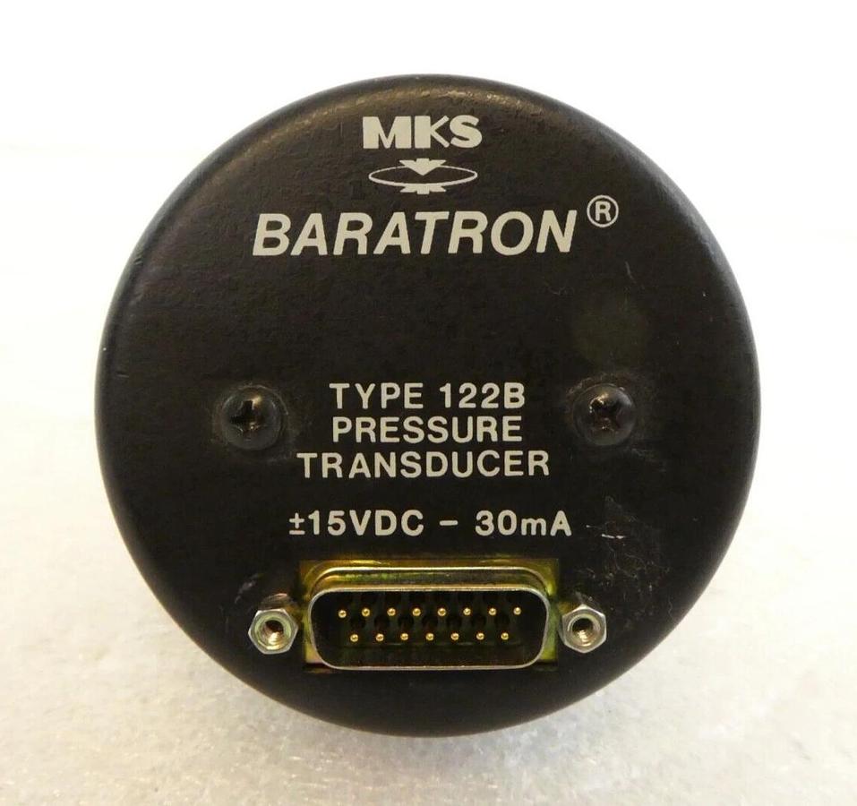 Used MKS Instruments 122B-11441 Baratron Pressure Transducer Type 122B Working