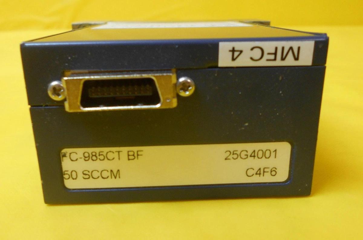 Used Aera TC FC-985CT-BF Mass Flow Controller MFC 50 SCCM C4F6 Used Working