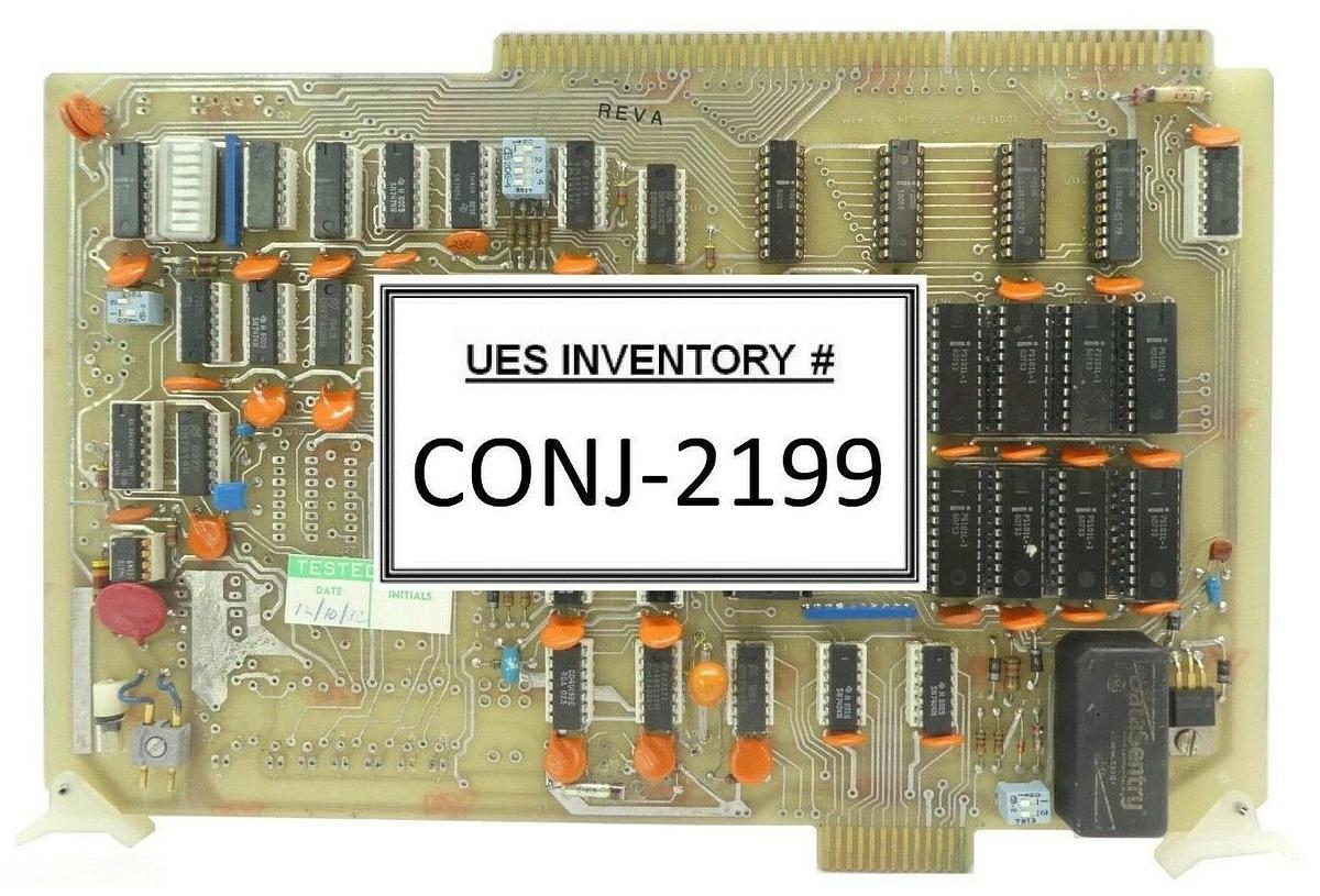 Used Varian Semiconductor VSEA D-F3831001 Power Fail/RTC PCB Card Rev. A Working