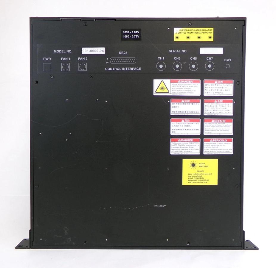 Used Sekidenko 991-0000-04 Rack Mount Laser Delivery System LDTC 1020 LM14S2 Surplus