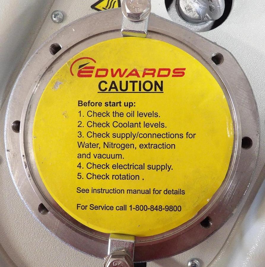 Refurbished iGX600L Edwards NRY0GB000 Vacuum Pump IGX 600L Manufacturer Refurbished