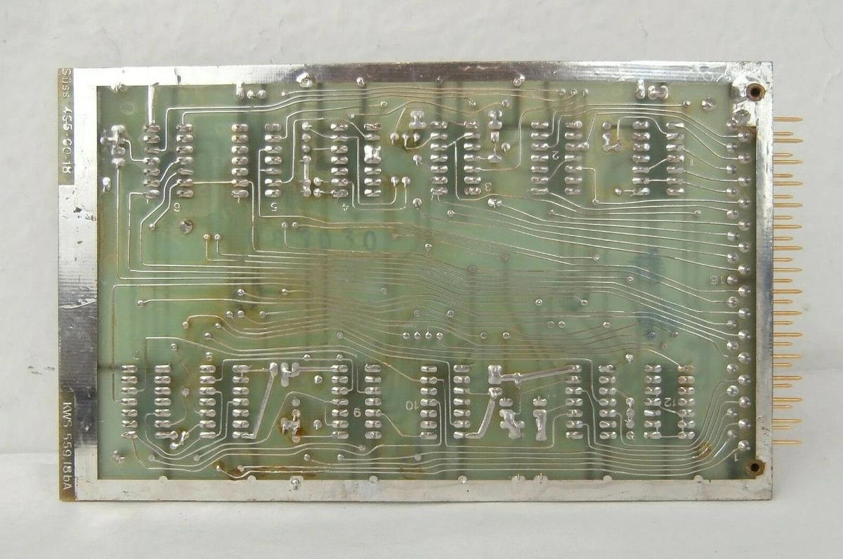 Used Karl Suss 455-60-18 PCB Card 559.18bA MJB 55 Wafer Mask Aligner Working Surplus
