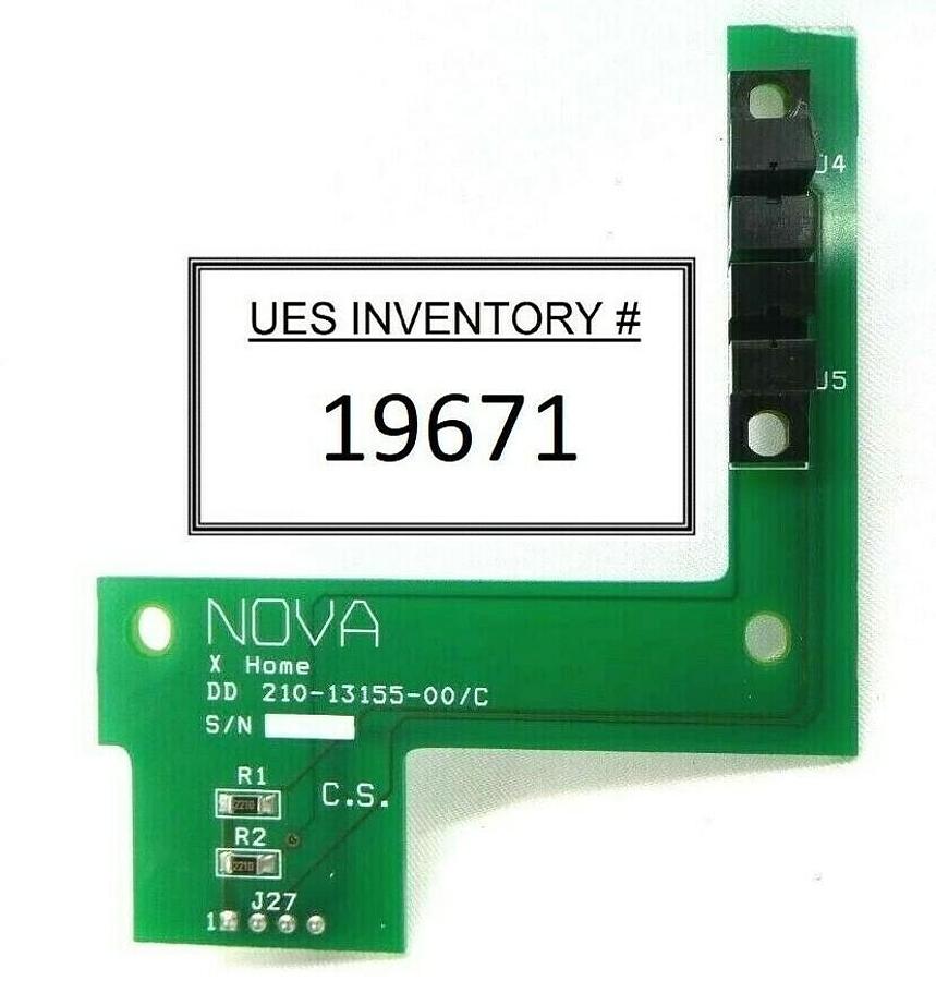 Used Nova Measuring Instruments 210-13155-00 X Home Sensor PCB NovaScan Working Spare