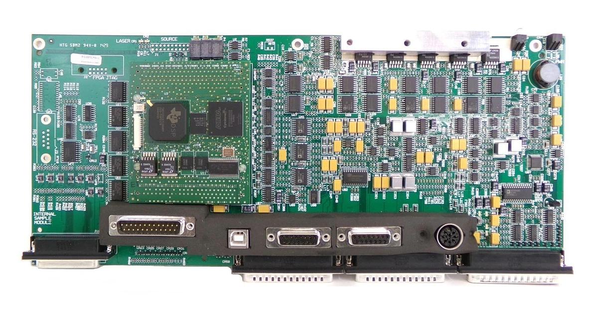 Used Thermo Fisher 512-233102 HTG SBM2 Interface Processor PCB 050-005502 Working