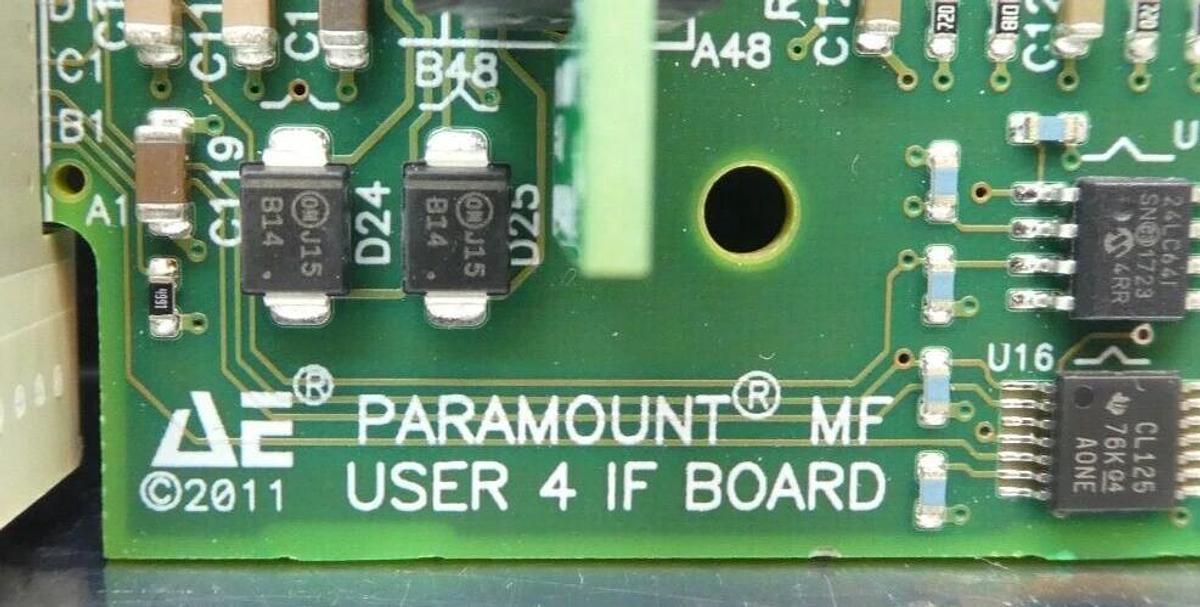 Used AE Advanced Energy 23020164-A Paramount MF User 4 IF Board PCB 33020146-01 Spare