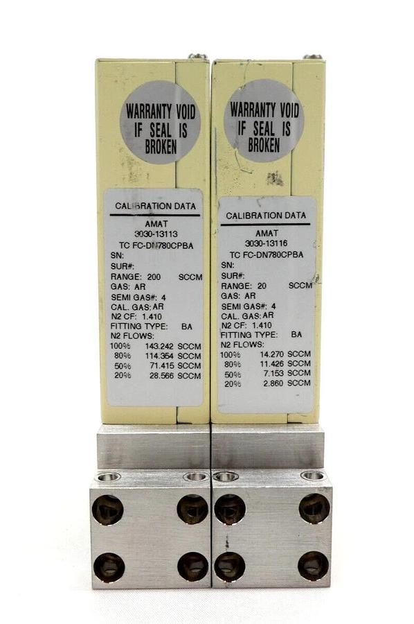 Used Aera FC-DN780C Mass Flow Controller MFC FC-7800CD Reseller Lot of 11 Working