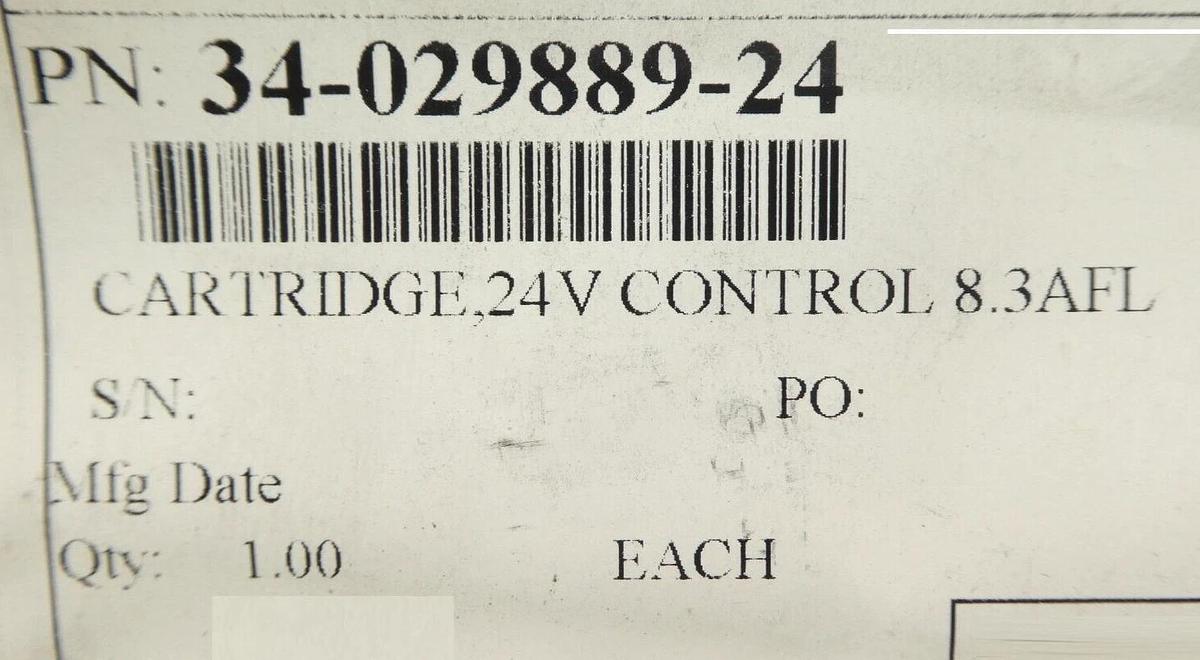 Used Varian 34-029889-24 24V Control Cartridge PCB Vicor VI-263-CU VI-B63-CU Lot of 4