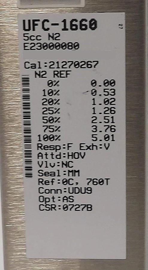 Used UNIT Instruments UFC Mass Flow Controller MFC UFC-1660 UFC-1661 Lot of 11