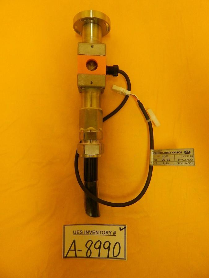Used Toflow Helical Flow Inline Flow Meter 0.5~5L/min Used Working