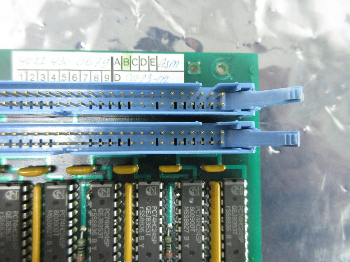Used ASML 4022.430.0679 Backplane Board PCB PAS 5000/2500 Wafer Stepper Used Working