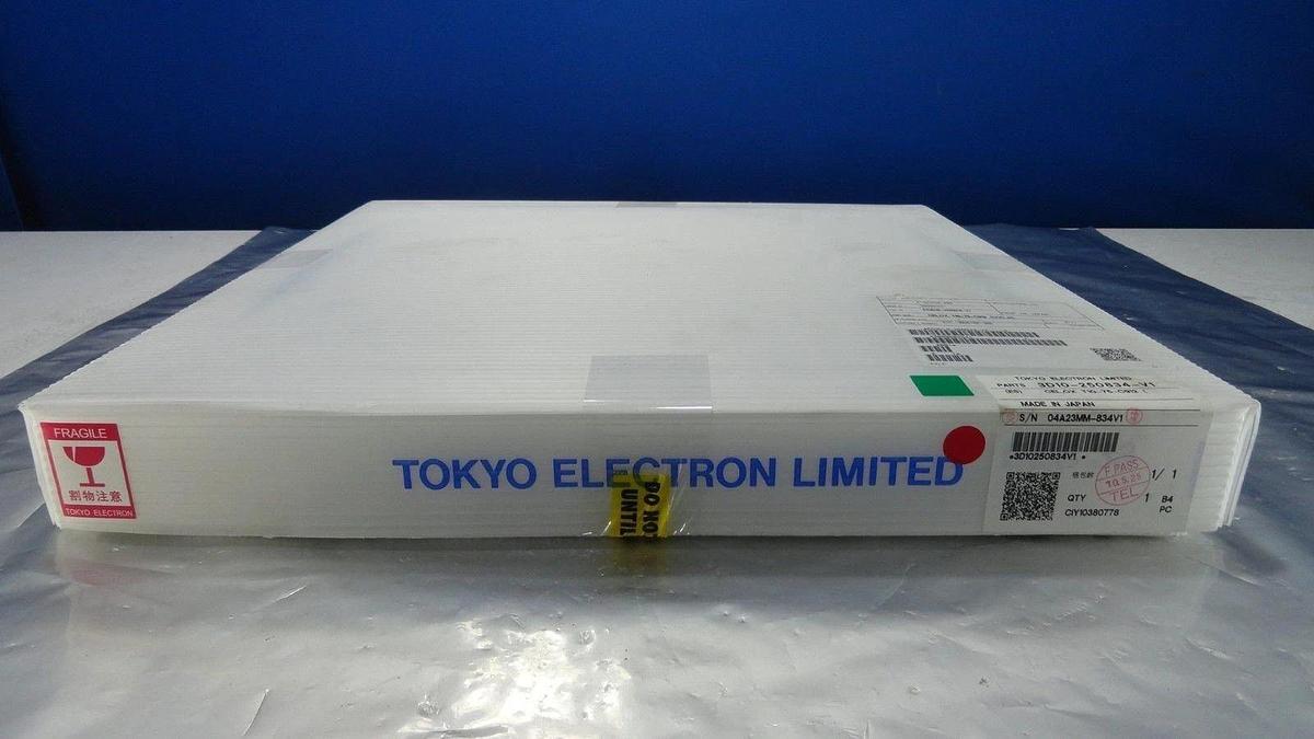 TEL Tokyo Electron 3D10-250834-V1 Shower Plate CEL OX T10-75-C912 New Surplus