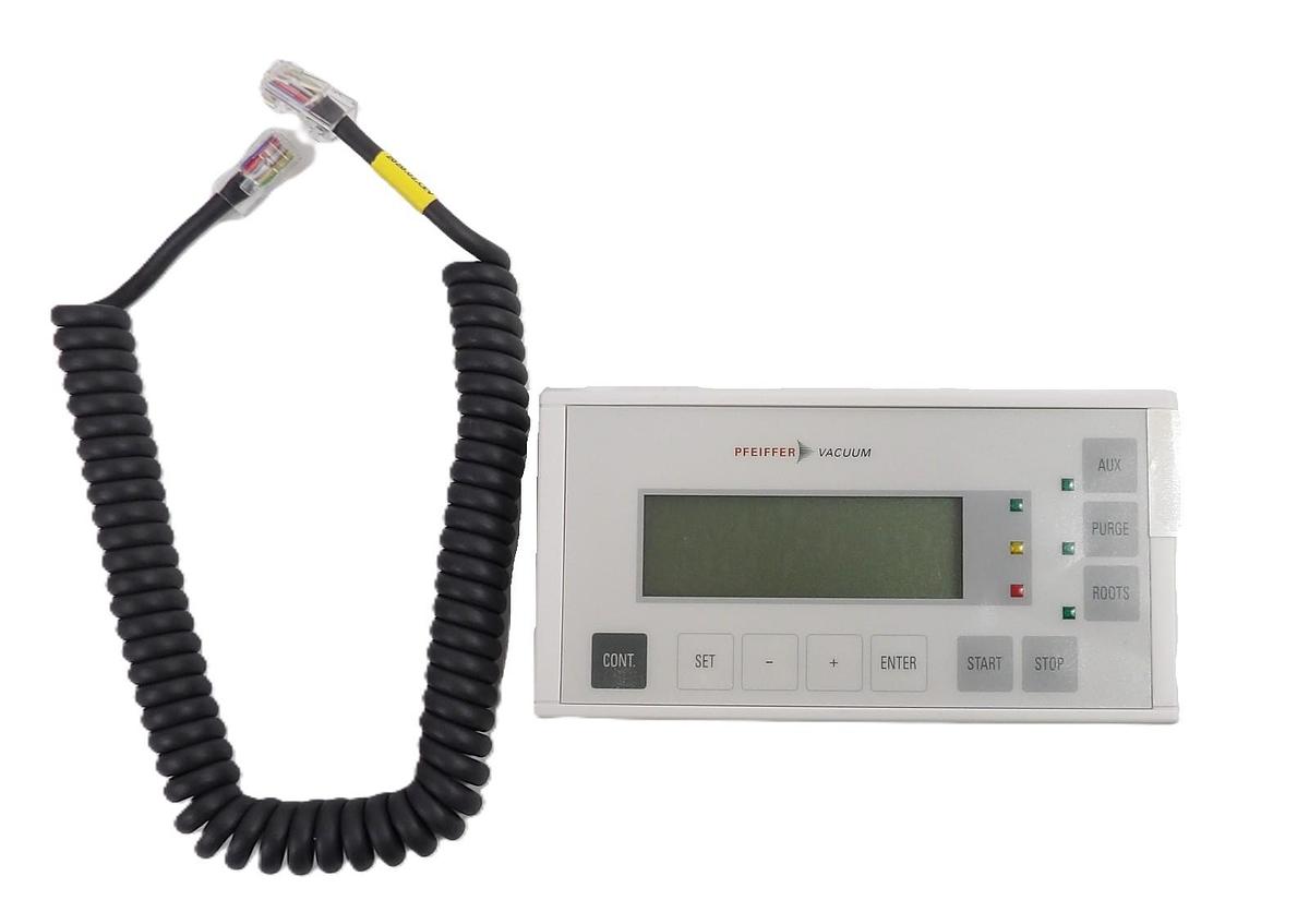 Used Pfeiffer Vacuum 125540 Hand Held Remote Pump Controller HHR EDR PV F-74009 New
